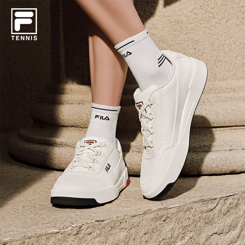 圆盾鞋|FILA 斐乐官方男TARGA 2网球小白鞋通勤百搭女板鞋运动鞋,运动鞋new,板鞋,淘宝优惠券,粉丝福利购,淘宝优惠卷