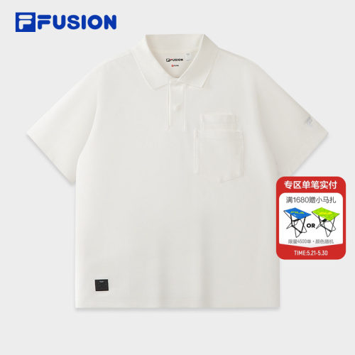 FILAFUSION斐乐潮牌短袖POLO
