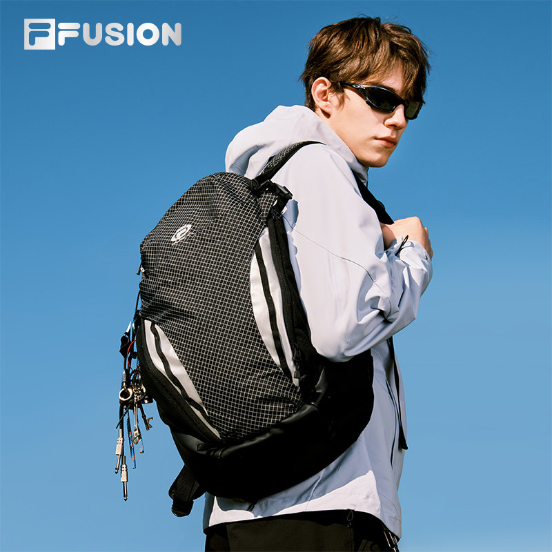 FILA FUSION斐乐双肩包情侣款背包2026春季新款户外包登山包书包,运动包/户外包/配件,双肩背包,淘宝优惠券,粉丝福利购,淘宝优惠卷