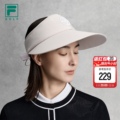 FILA斐乐女子运动空顶帽