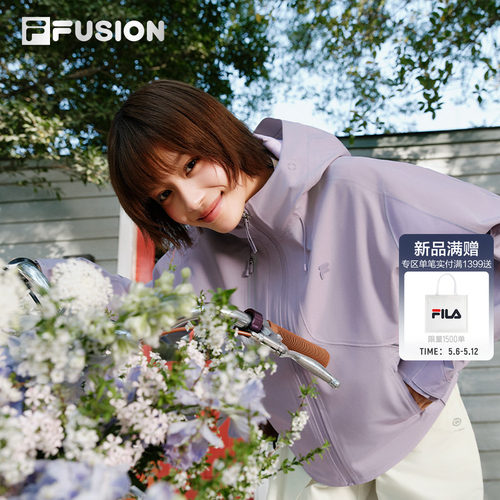 FILAFUSION斐乐潮牌女梭织外套