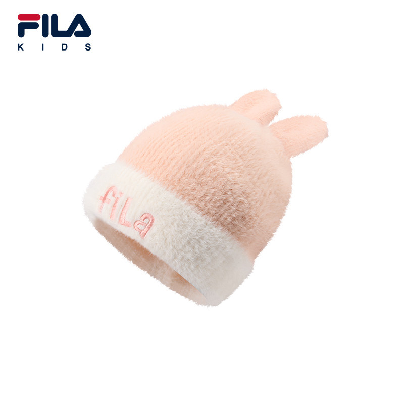 FILA KIDS斐乐儿童帽子2025冬季新款女小童户外休闲针织雪绒帽潮,运动包/户外包/配件,运动帽,淘宝优惠券,粉丝福利购,淘宝优惠卷