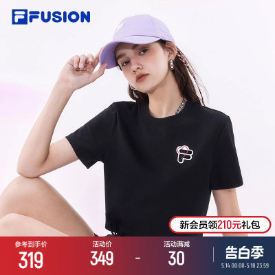 FILAFUSION斐乐女子短袖T