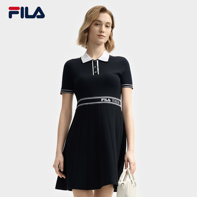 FILA斐乐女子编织连衣裙