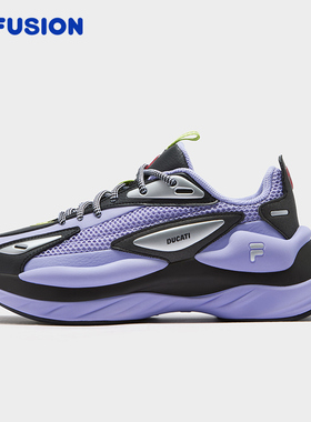FILA FUSION斐乐潮牌BUZZARD DX x DUCATI未来潮鞋女2025冬季新款