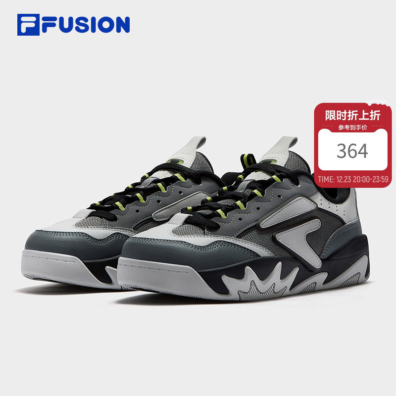 FILA FUSION斐乐潮牌豚跃鞋2 滑板鞋男女鞋2025秋季