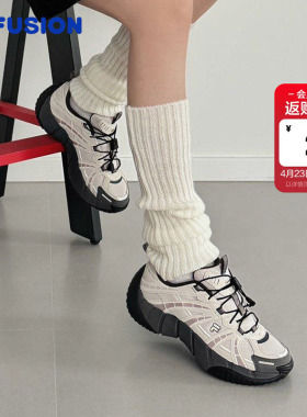 脊骨鞋2春季新款丨FILA FUSION斐乐潮牌女鞋休闲鞋登山鞋运动鞋子
