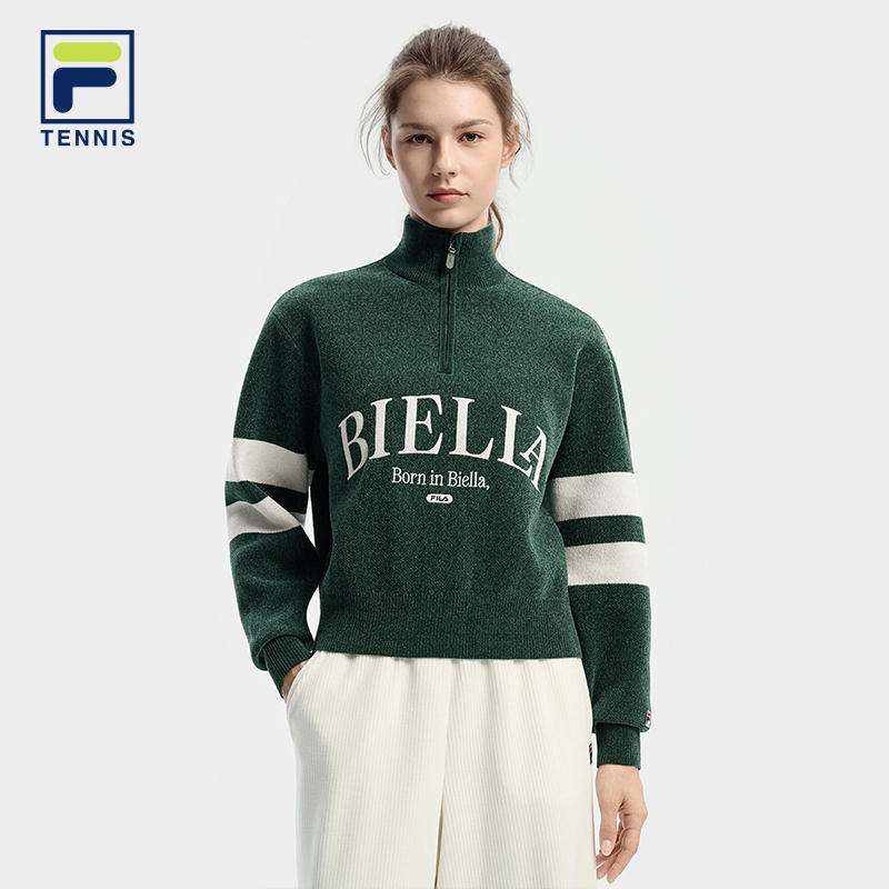 FILA斐乐女子运动编织衫