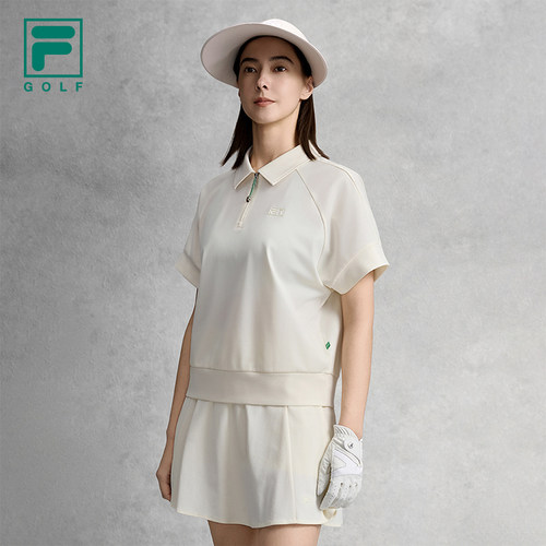 FILA斐乐女士运动短袖POLO