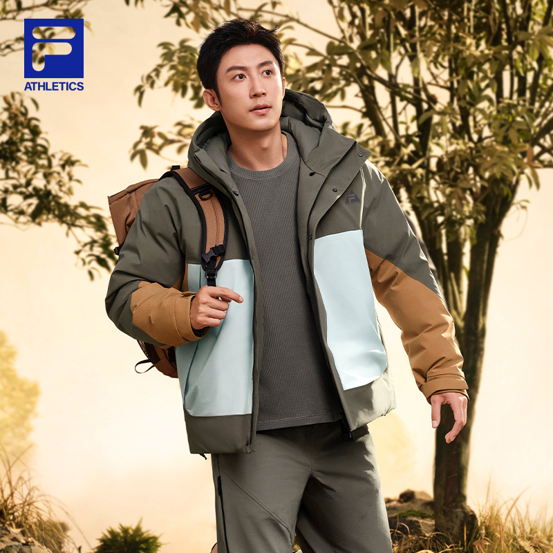 FILA斐乐男士运动羽绒服