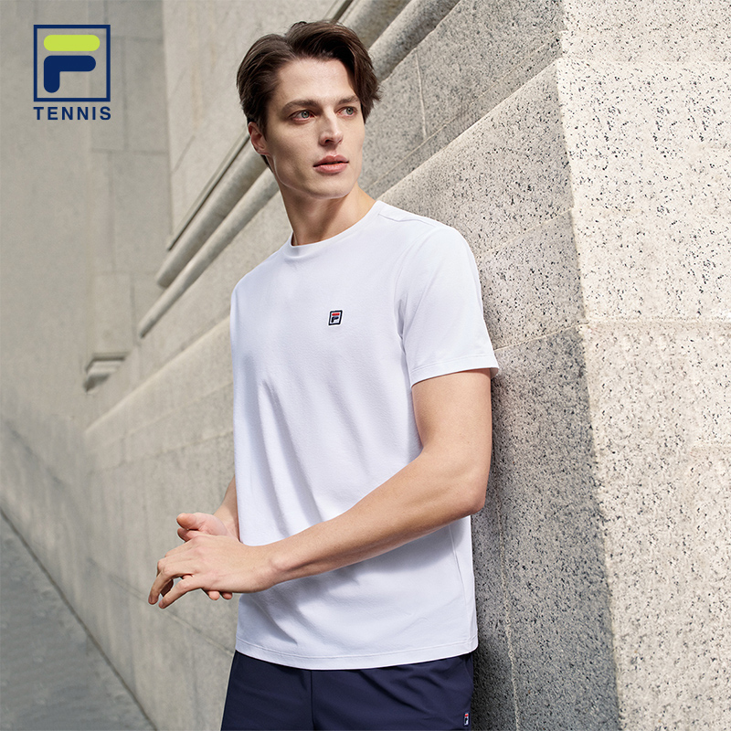 FILA斐乐男子针织短袖衫