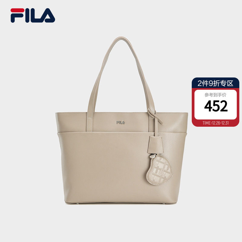 提包|FILA 斐乐官方女包2025冬季新款时尚休闲单肩包大容量