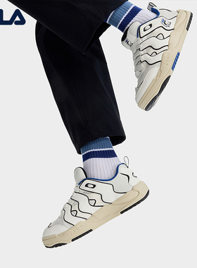 破界者|FILA 斐乐官方男鞋BRACE复古板鞋百搭舒适休闲鞋运动鞋子