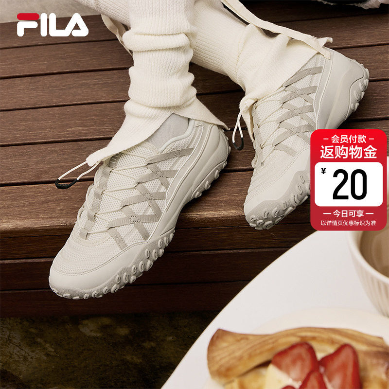 FILA斐乐官方女鞋芭蕾鞋老爹鞋运动鞋春季鞋子德训鞋薄底鞋休闲鞋
