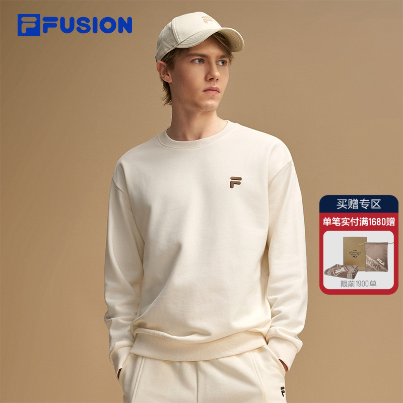 FILAFUSION斐乐中性针织套头衫