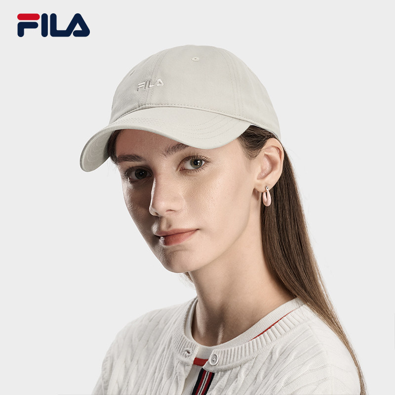 软顶棒球帽|FILA 斐乐官方女帽新款运动帽遮阳帽时尚休闲鸭舌帽