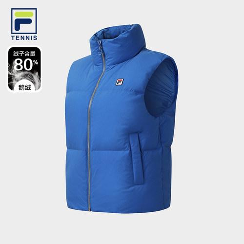 FILA斐乐官方羽绒马甲运动保暖