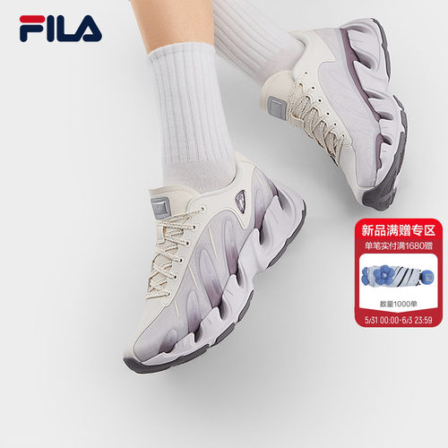 FILA斐乐V头鞋女鞋老爹鞋