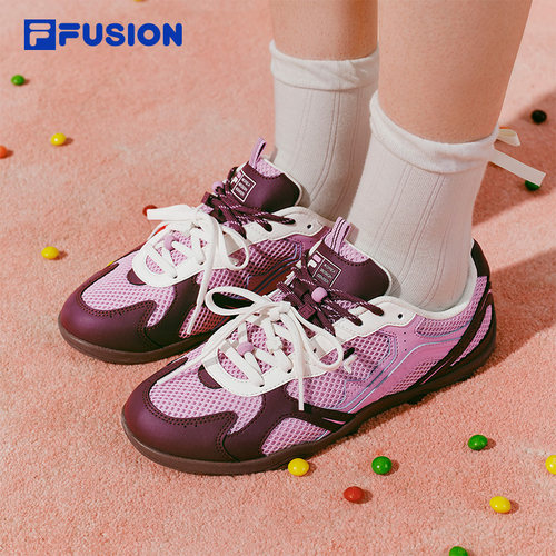 FLORA丨FILA FUSION斐乐芭蕾鞋韩系德训鞋夏季网面透气新款女鞋子