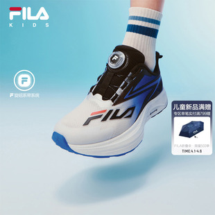 男女大童跑步鞋 FILA 款 夏季 KIDS斐乐童鞋 儿童旋钮闪电跑运动鞋