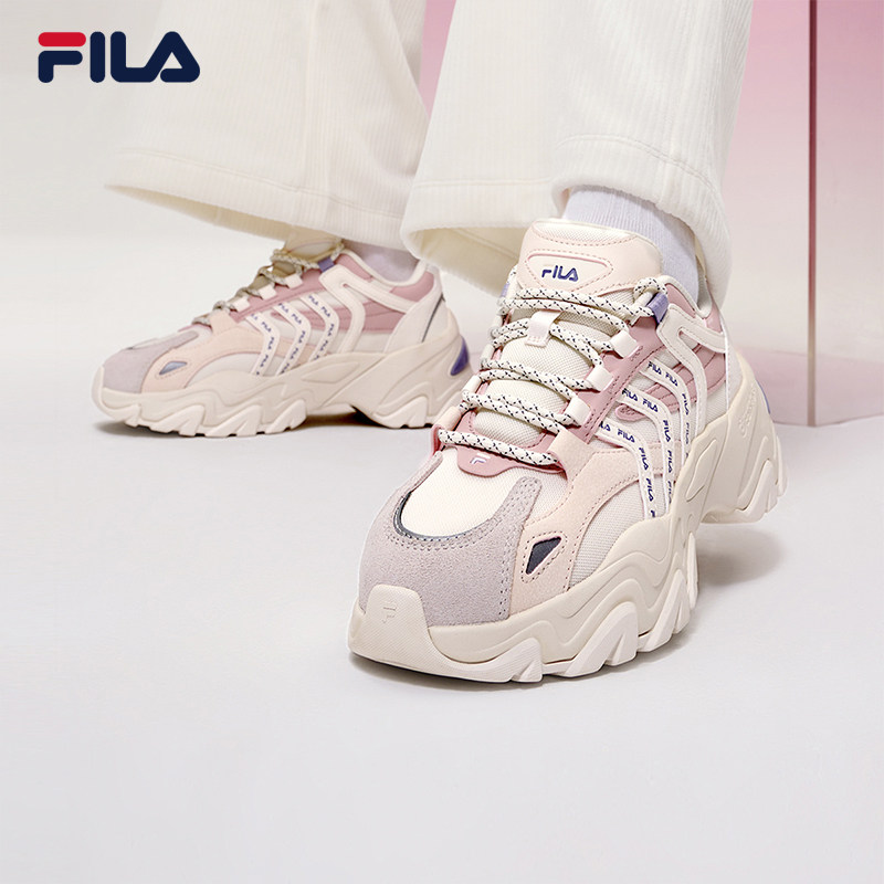 FILA 斐乐官方鱼刺2代老爹鞋女鞋3M反光休闲鞋厚底鞋子增高运动鞋使用感如何?