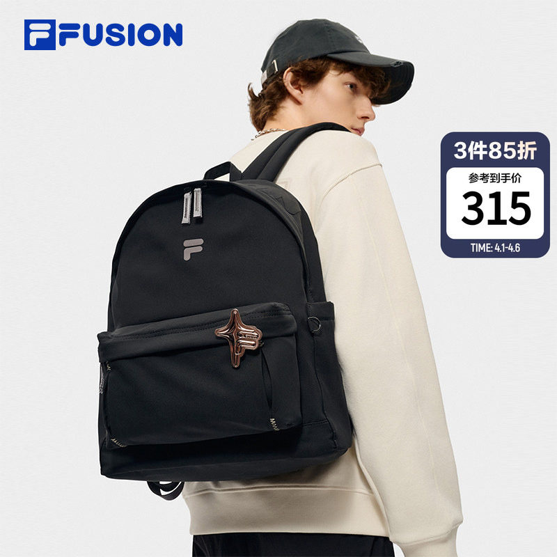FILA FUSION斐乐包包男生双肩包学生背包章昊同款2026