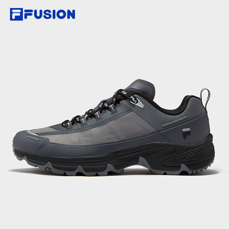 Como X丨章昊同款 FILA FUSION斐乐男鞋登山鞋夏季透气网纱运动鞋