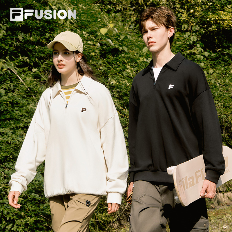 FILAFUSION斐乐针织长袖上衣