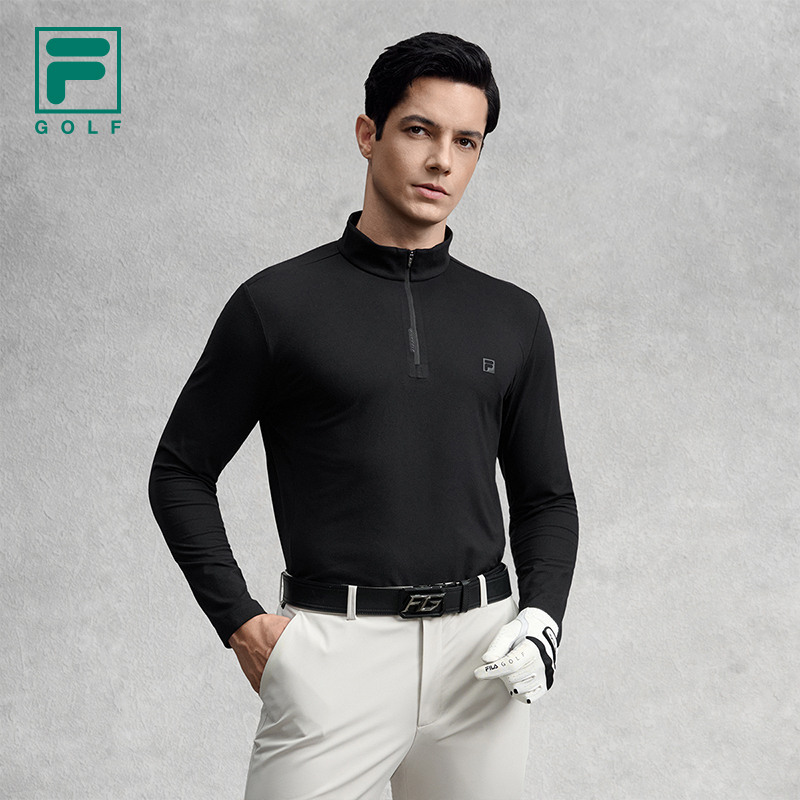 FILA斐乐男子运动针织长袖衫