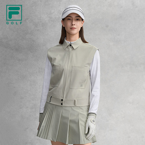 FILA斐乐女士梭织马甲