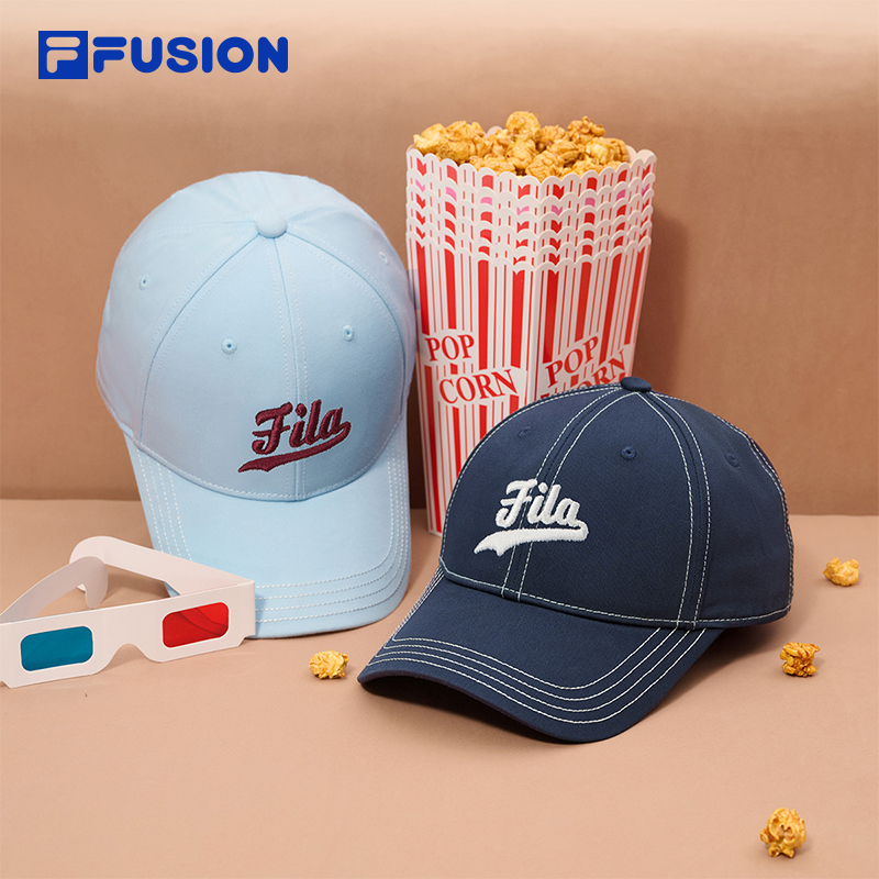 FILAFUSION斐乐情侣新款棒球帽