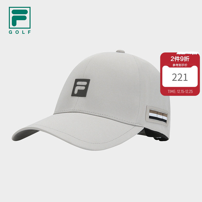 棒球帽|FILA 斐乐官方男帽2025冬季新款高尔夫运动帽遮阳帽