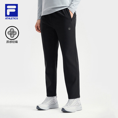 黄景瑜同款FILA斐乐官方男士长裤2025冬季新款健身运动加绒直筒裤