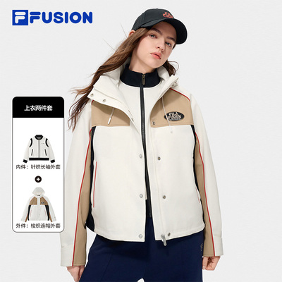 FILAFUSION斐乐女子梭织上衣
