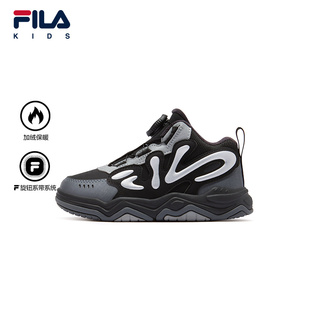 KIDS斐乐童鞋 男女小童旋钮加绒运动鞋 儿童棉鞋 新款 2025冬季 FILA