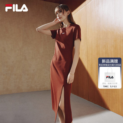 FILA斐乐女子针织连衣裙
