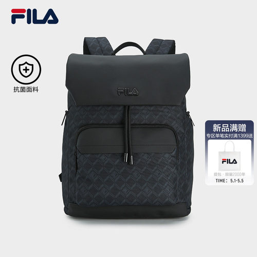 黑武士|FILA斐乐男士新款背包