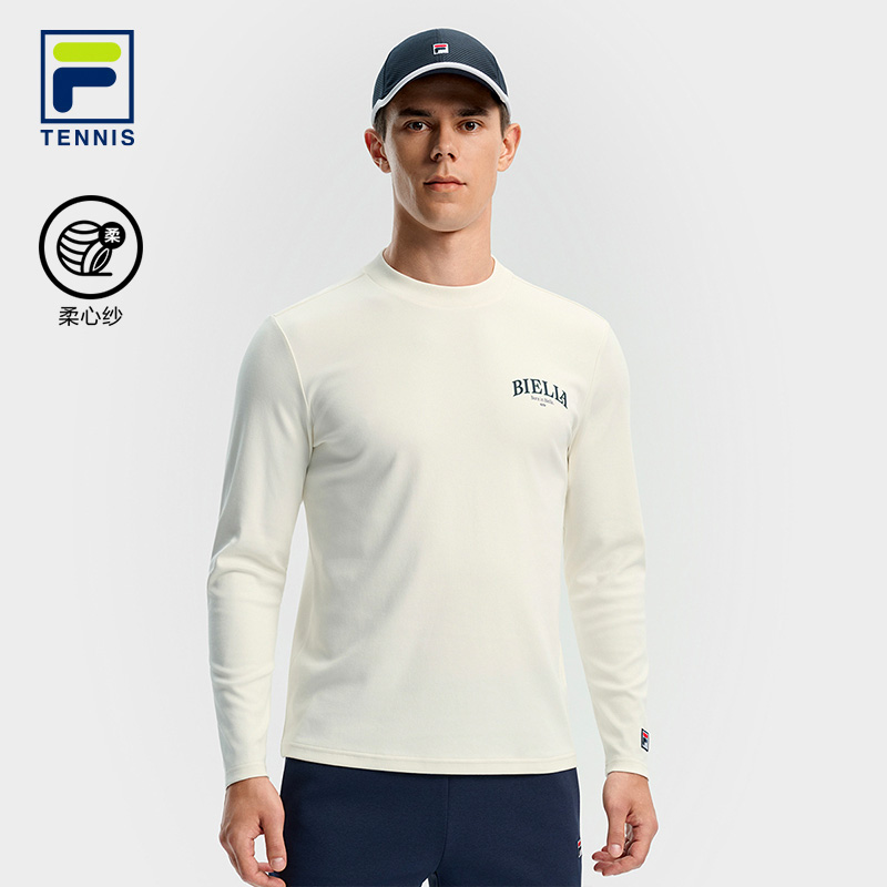 FILA斐乐男士针织长袖衫