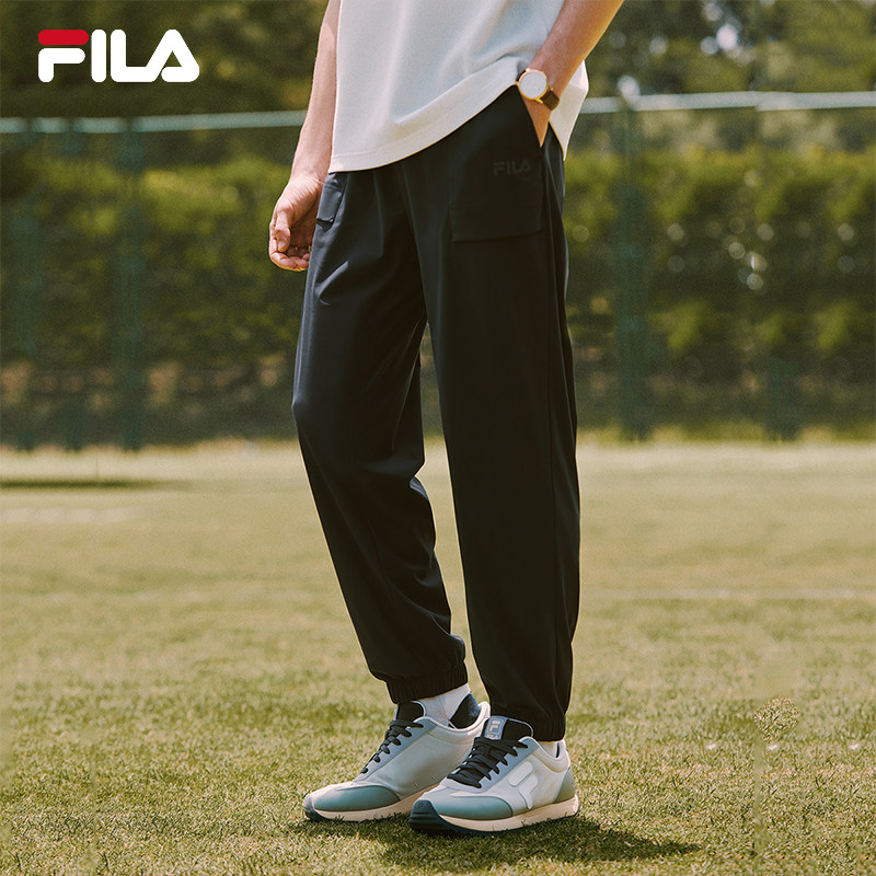 FILA 斐乐官方男士针织长裤2025秋季新款裤子运动时尚舒适休闲裤,运动服/休闲服装,运动长裤,淘宝优惠券,粉丝福利购,淘宝优惠卷