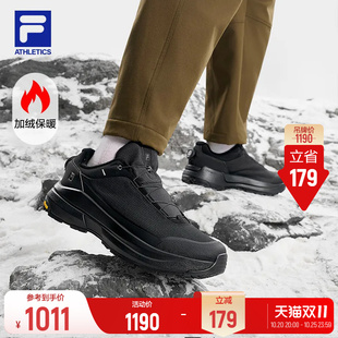 斐乐行者HIKER丨FILA加绒鞋26年冬季新款男鞋户外登山鞋BOA运动鞋