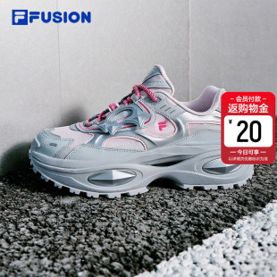 运动鞋 FUSION斐乐女鞋 厚底增高鞋 老爹鞋 子 硬糖3 透气休闲鞋 FILA