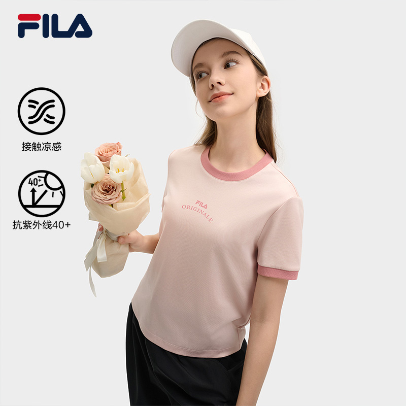FILA斐乐女子针织短袖衫