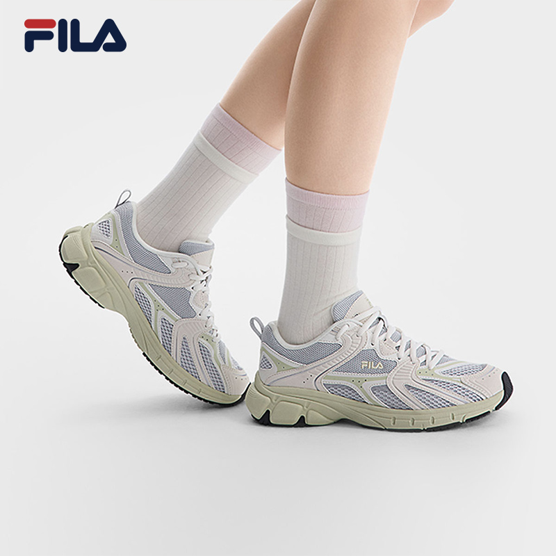 FILA斐乐闪电鞋女子复古老爹鞋