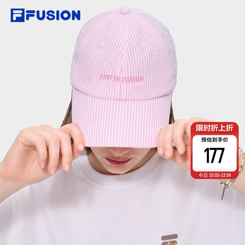FILA FUSION斐乐帽子情侣款棒球帽2026夏新款运动帽鸭
