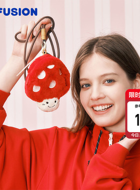 马上起飞|零钱包FILA FUSION斐乐新年礼物新款包包红色小包礼盒装