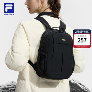 备轻松旅行背包包 斐乐女徒步双肩包轻量化背负休闲装 户外包 FILA