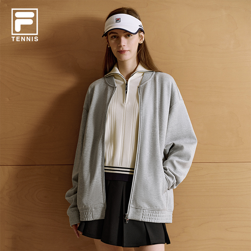 FILA斐乐中性针织长袖外套