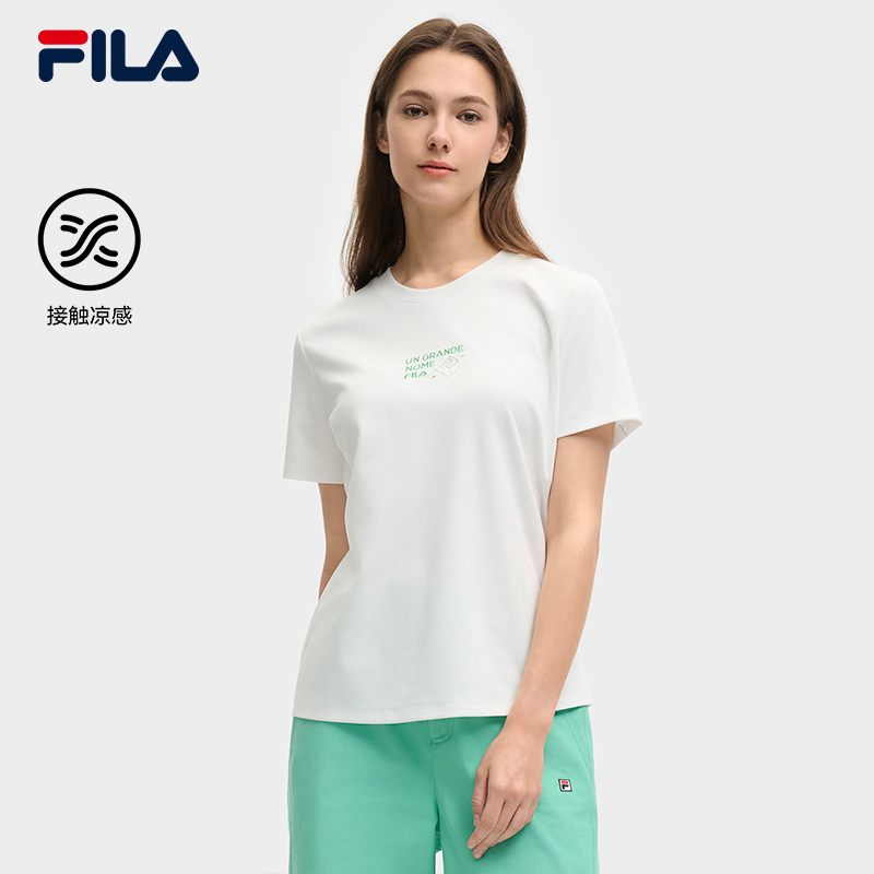 FILA斐乐女士针织短袖衫