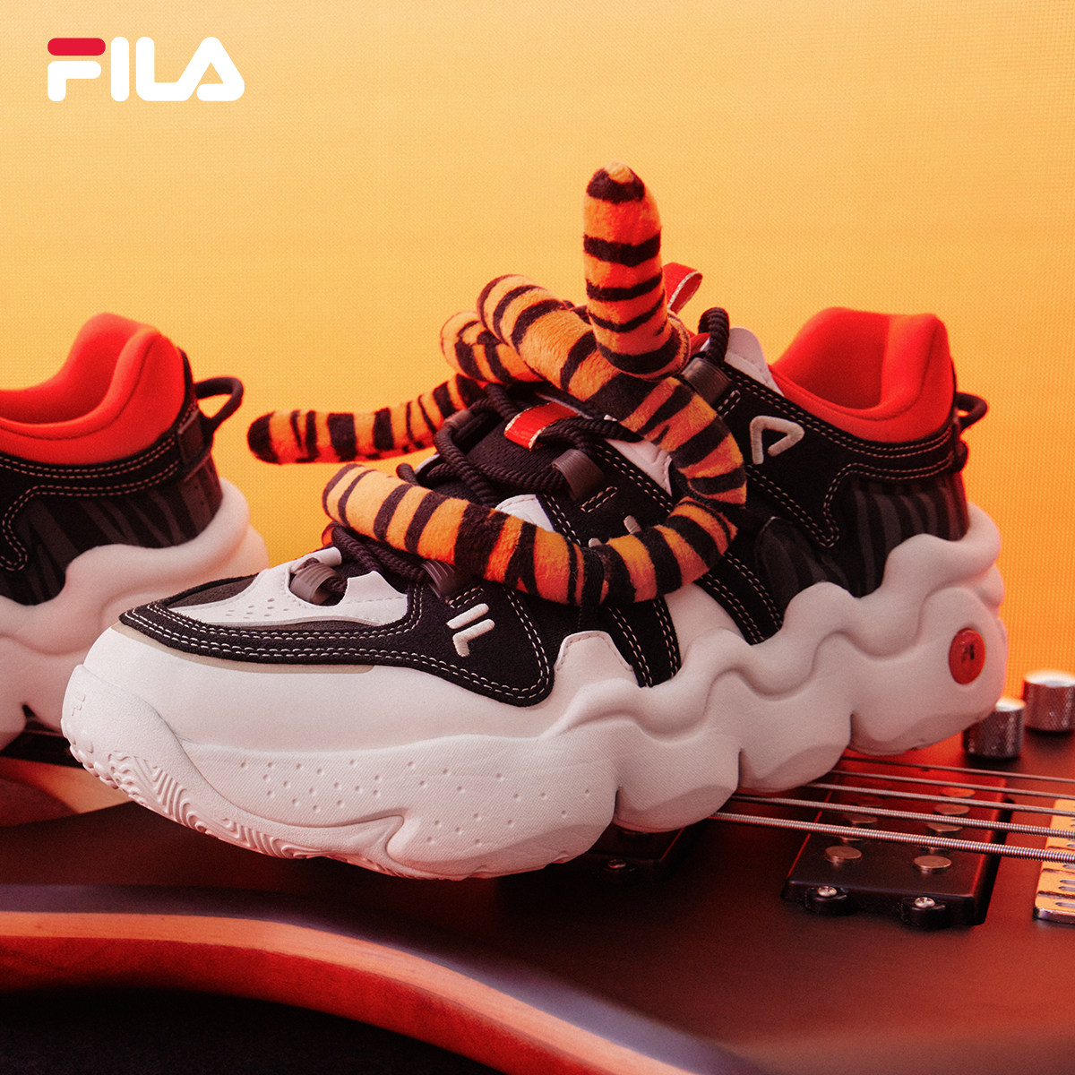 【张艺兴同款】FILA 斐乐篮球鞋男2022春虎年新年款休闲鞋运动鞋