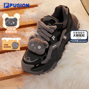 斐乐潮牌厚底女鞋 FUSION 增高老爹鞋 休闲鞋 硬糖 加绒运动鞋 FILA